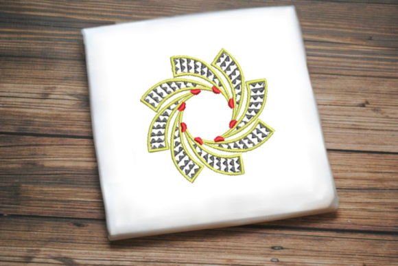Abstract Decorative Flower
