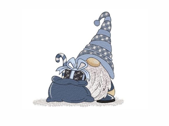 Christmas Gnome with Gifts