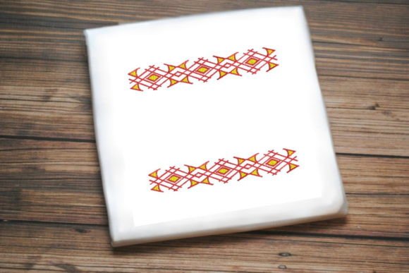 Colorful Geometric Border