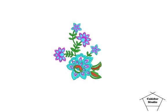 Cyan Petals Flowers