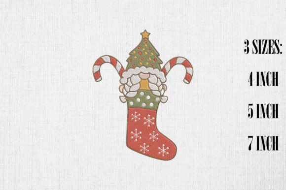 Gnome in Xmas Sock