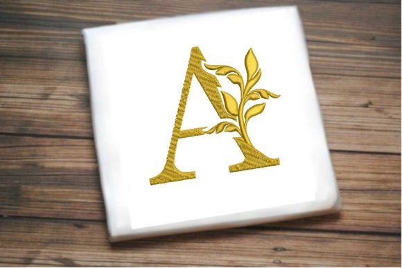 Letter a Beautiful Monogram