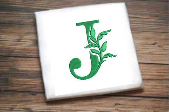 Letter J Beautiful Monogram
