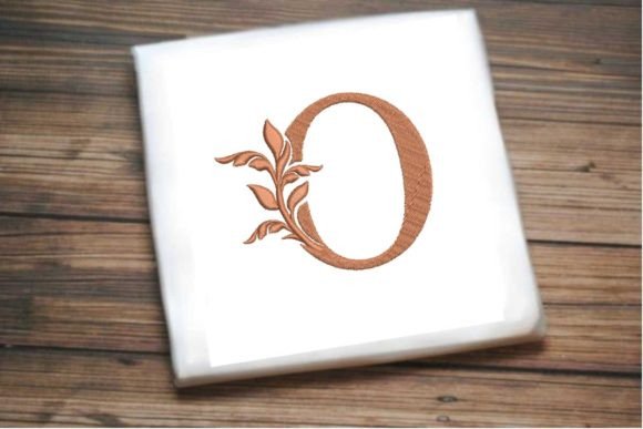 Letter O Beautiful Monogram