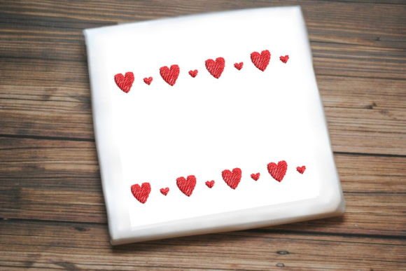 Multi Hearts Border