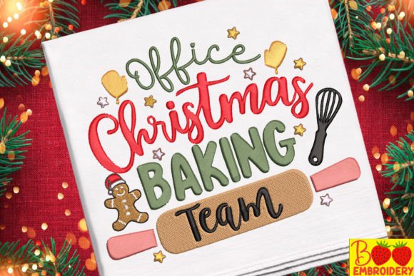 Office Christmas Baking Team